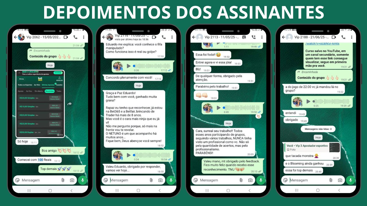 Depoimentos dos Clientes 1